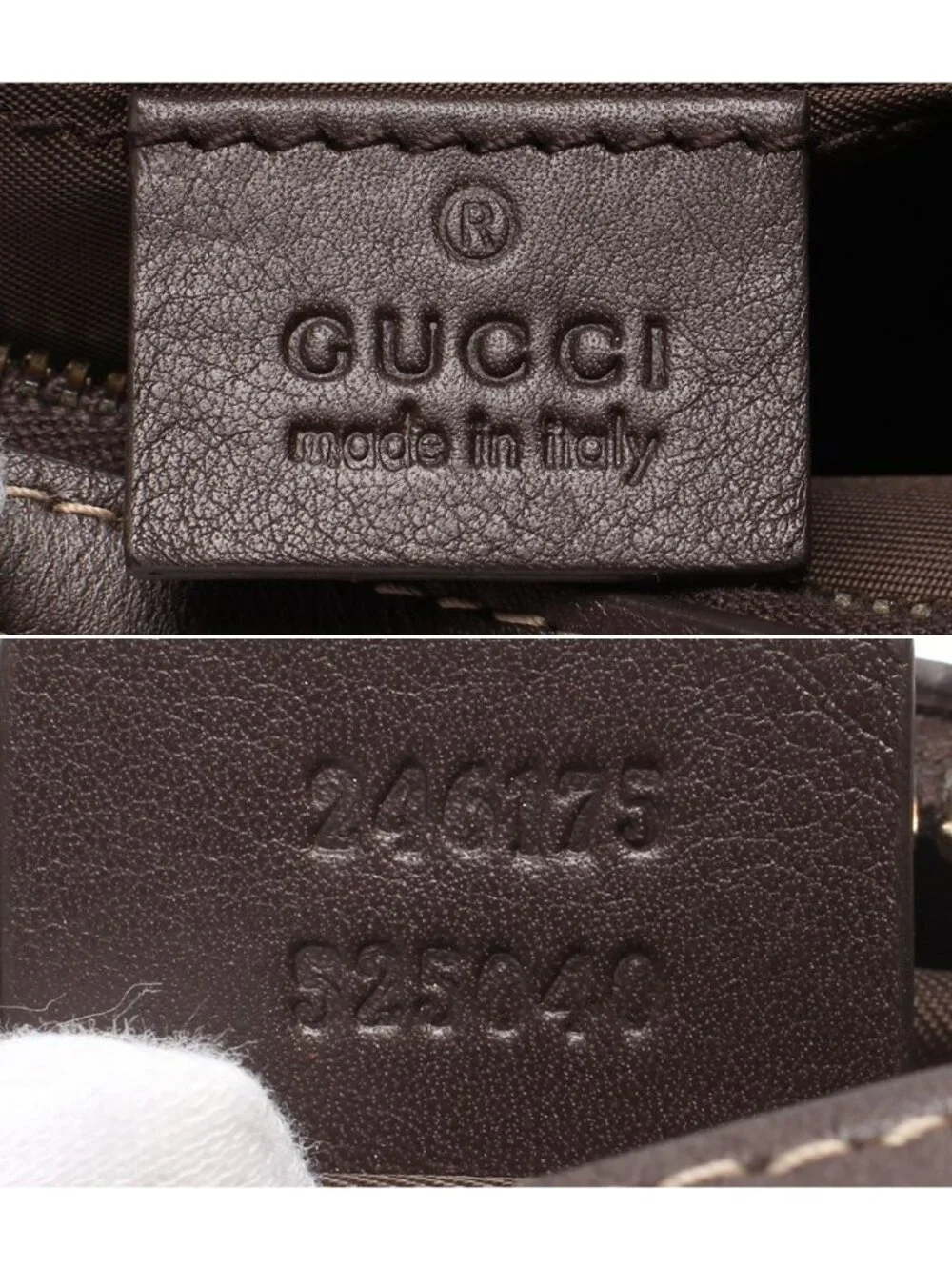 Gucci pouch bamboo